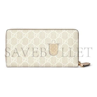 GUCCI BI-COLOR GG MARMONT ZIP AROUND WALLET 456117 (19*10.5*2cm) GUCCI BI-COLOR GG MARMONT ZIP AROUND WALLET 456117 (19*10.5*2cm)